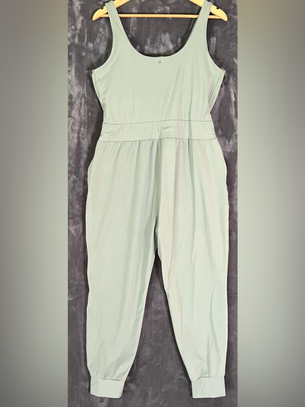 Yogalicious Lux Emmy Jumpsuit XL Sage Green - Picture 2 of 10